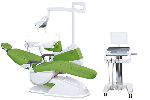 GreenMED S350 – Стоматологическая установка с подкатным модулем